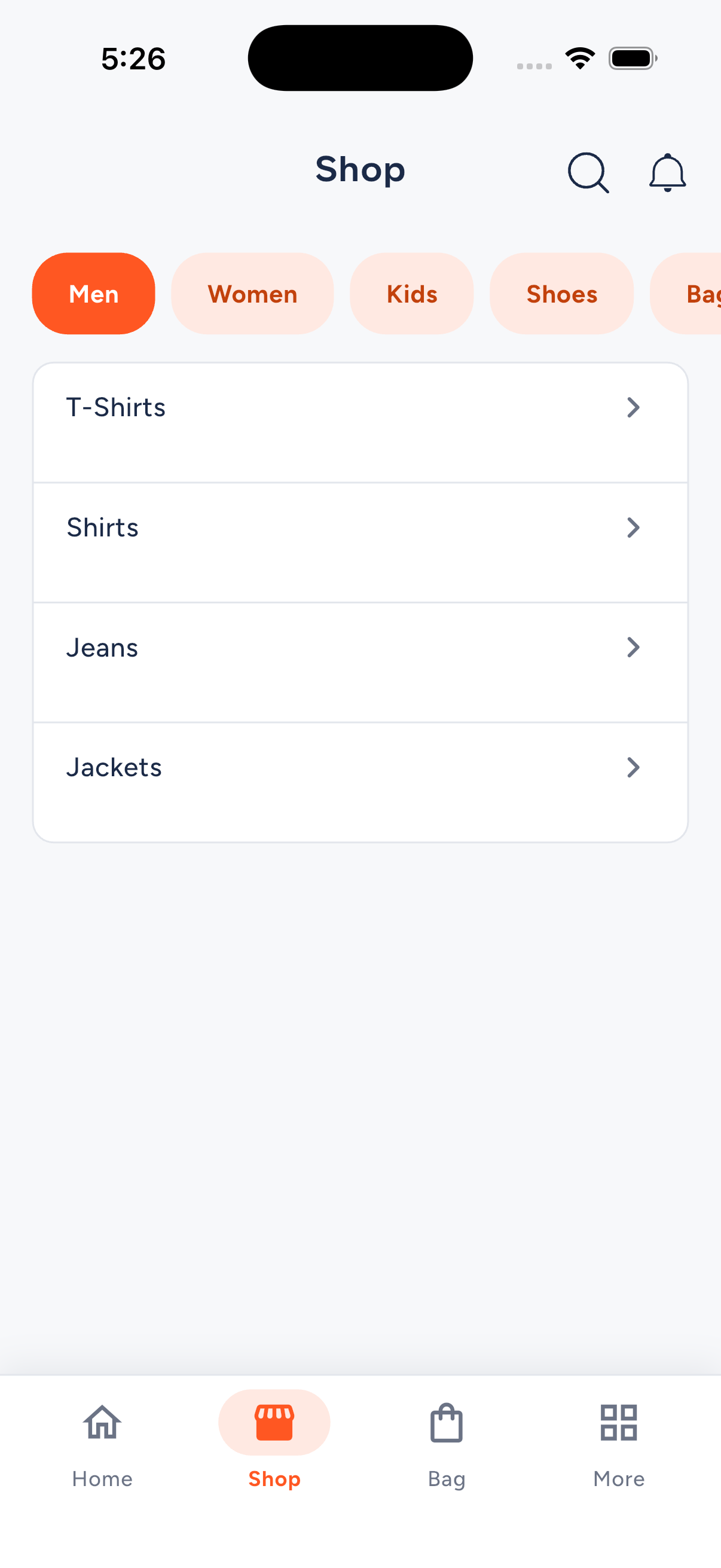 Shop by category